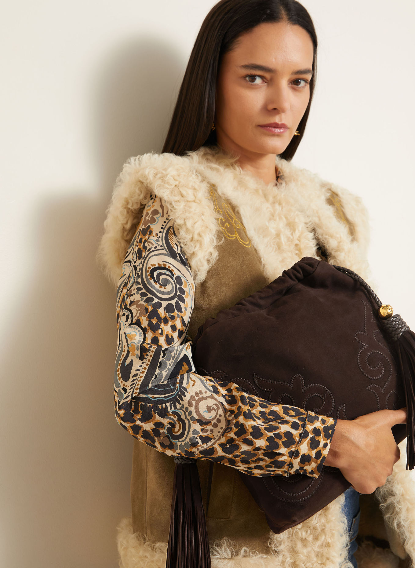 ETRO Taske: MØRKEBRUN