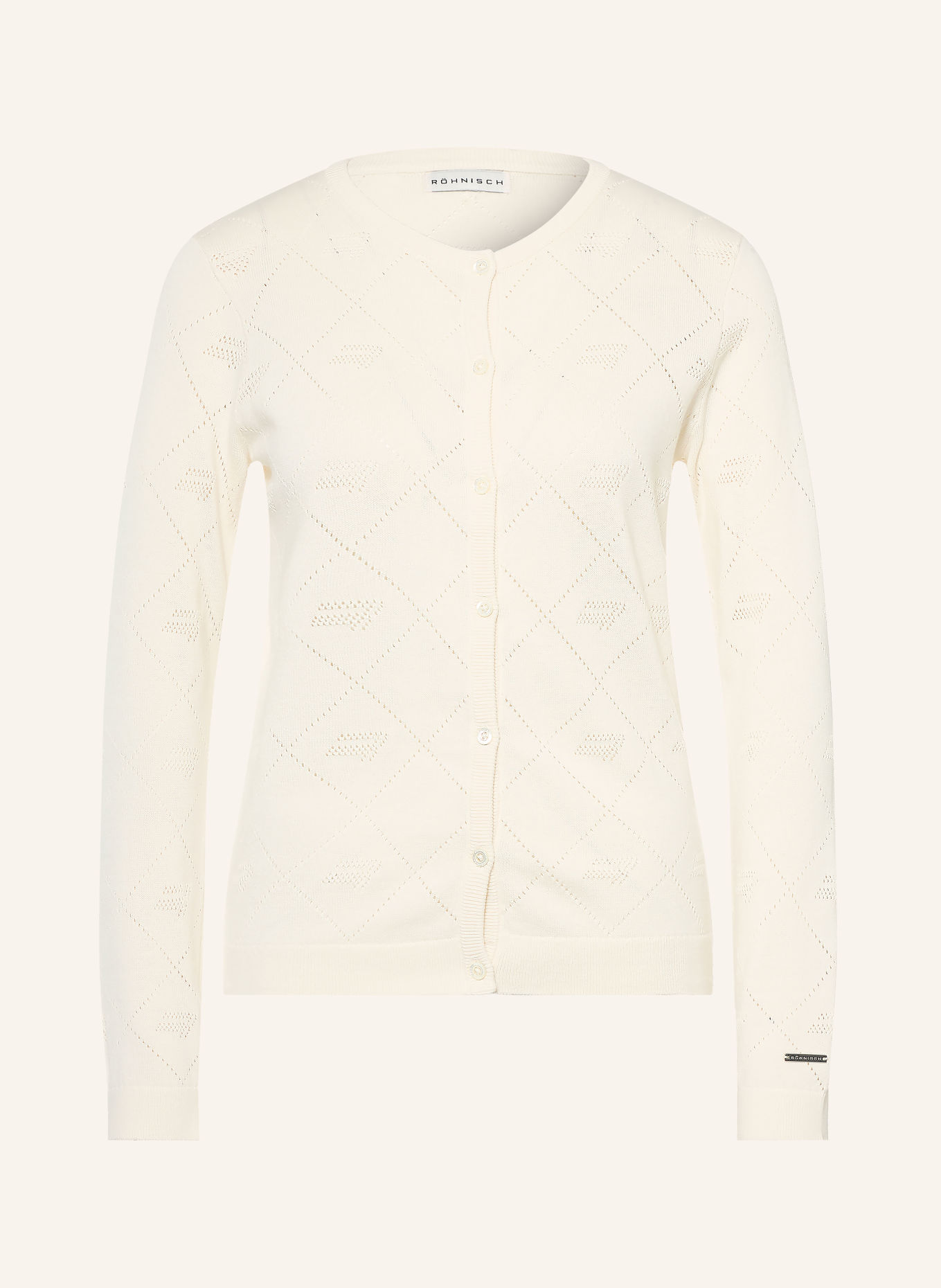 RÖHNISCH Strickjacke: ECRU