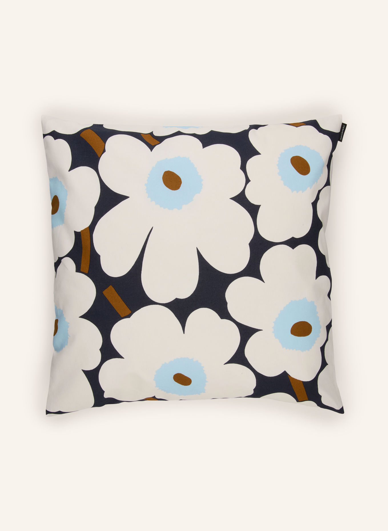 marimekko Dekokissenhülle PIENI UNIKKO: DUNKELBLAU / BEIGE / WEISS
