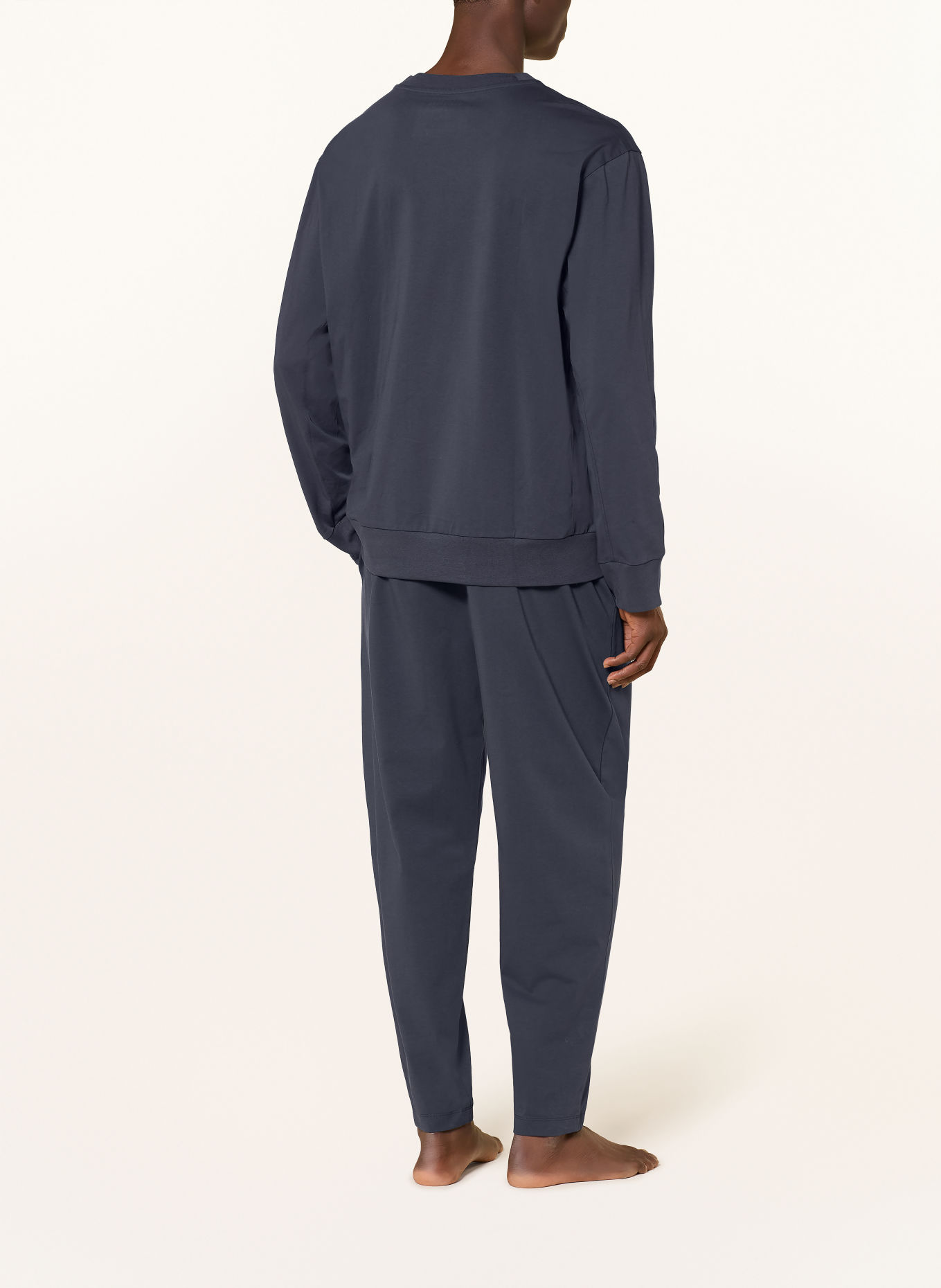 SCHIESSER Pyjama MODERN NIGHTWEAR: BLAUW