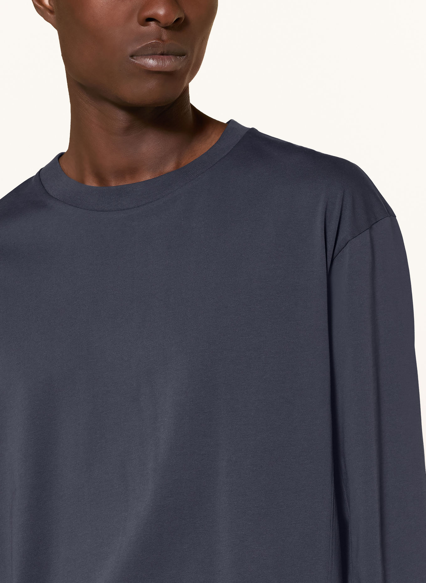SCHIESSER Pyjama MODERN NIGHTWEAR: BLAUW