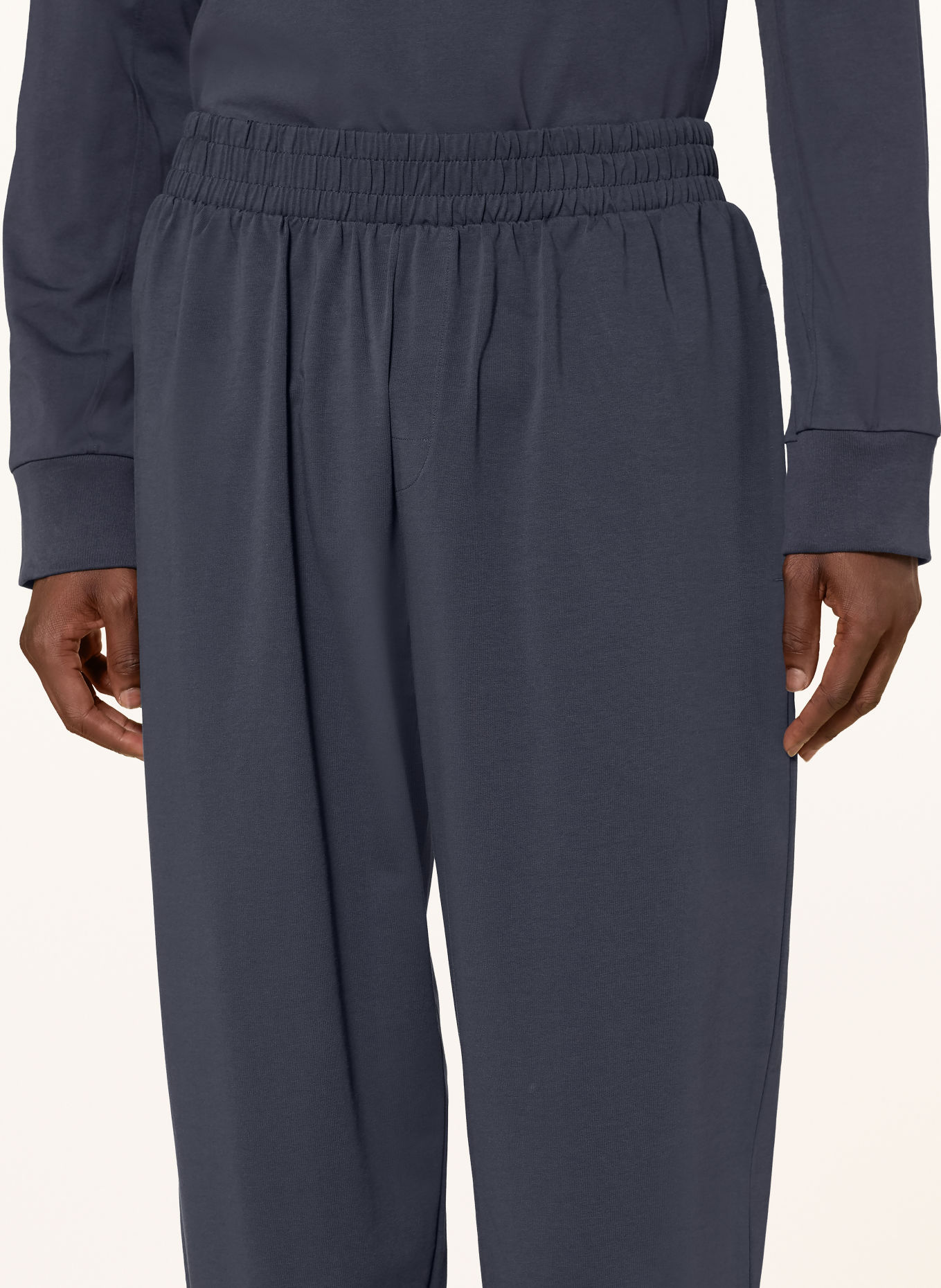 SCHIESSER Pyjama MODERN NIGHTWEAR: BLAUW