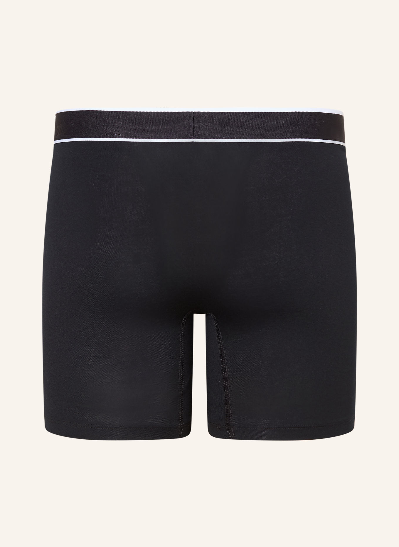 SCHIESSER Set van 3 Boxershorts: ZWART