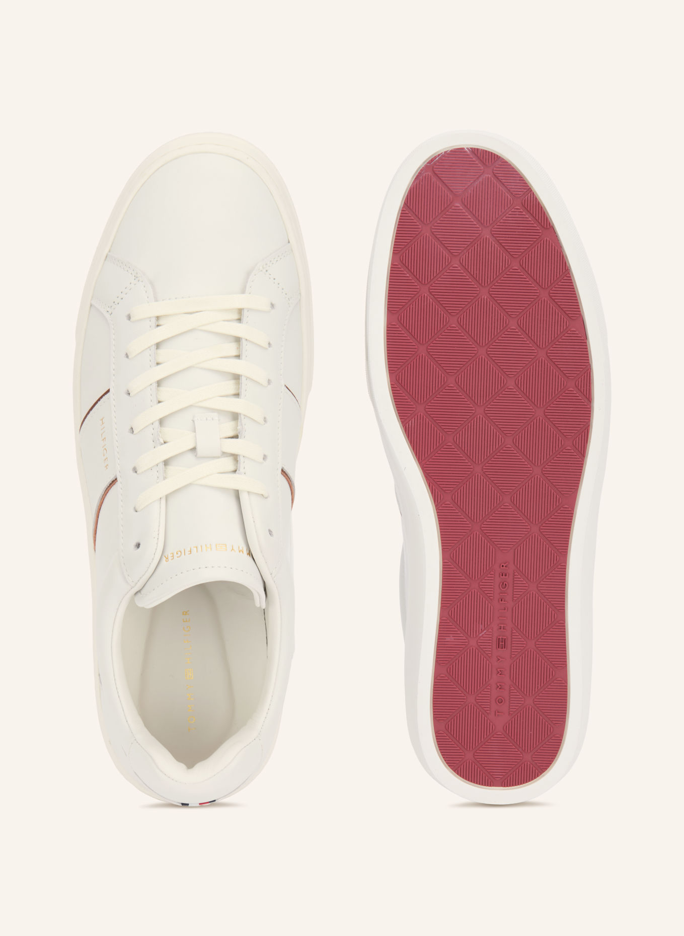 TOMMY HILFIGER Sneakers: ECRU