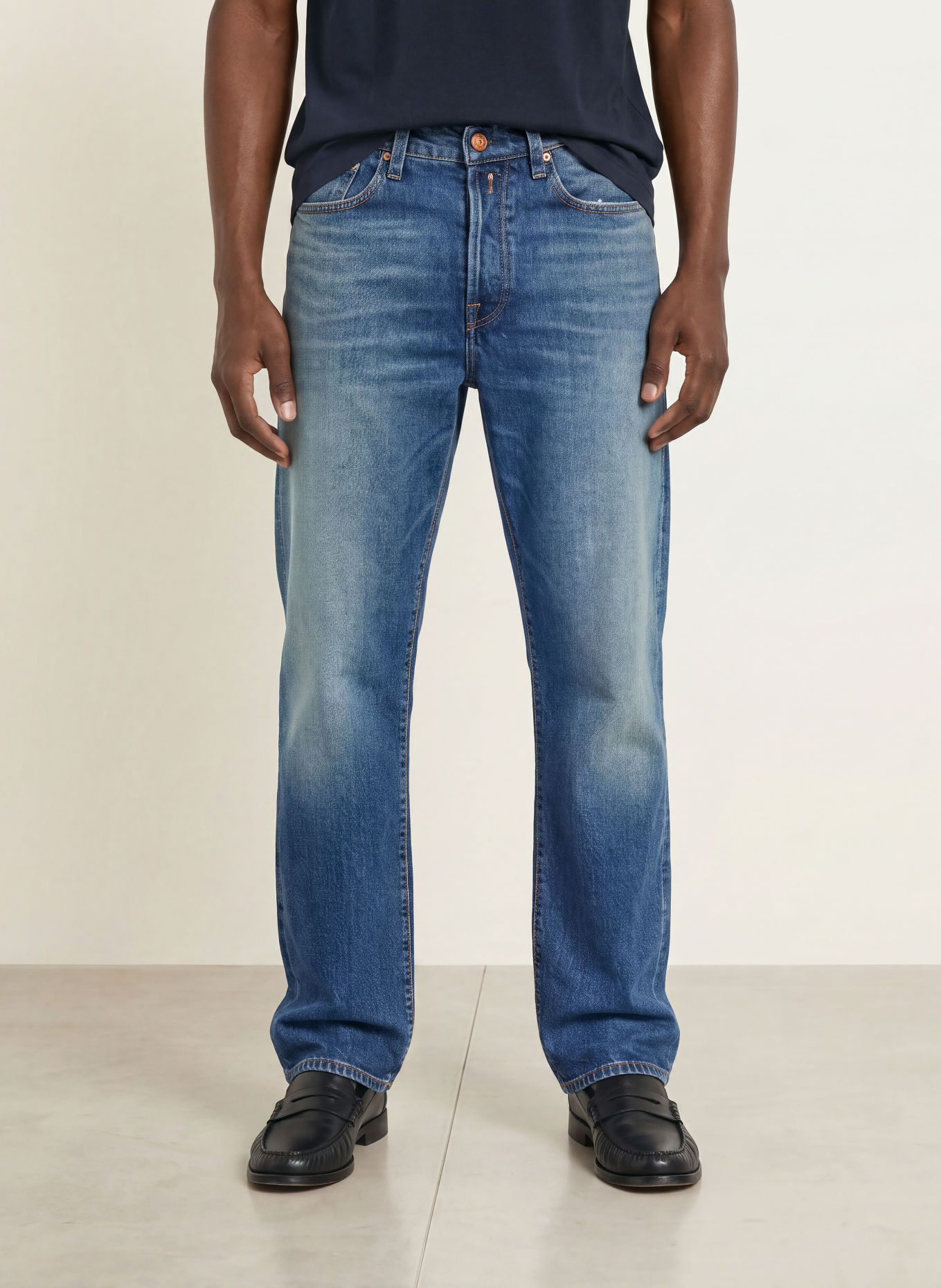 REPLAY Jeans BWAII Relaxed Fit: C009 MEDIUM BLUE