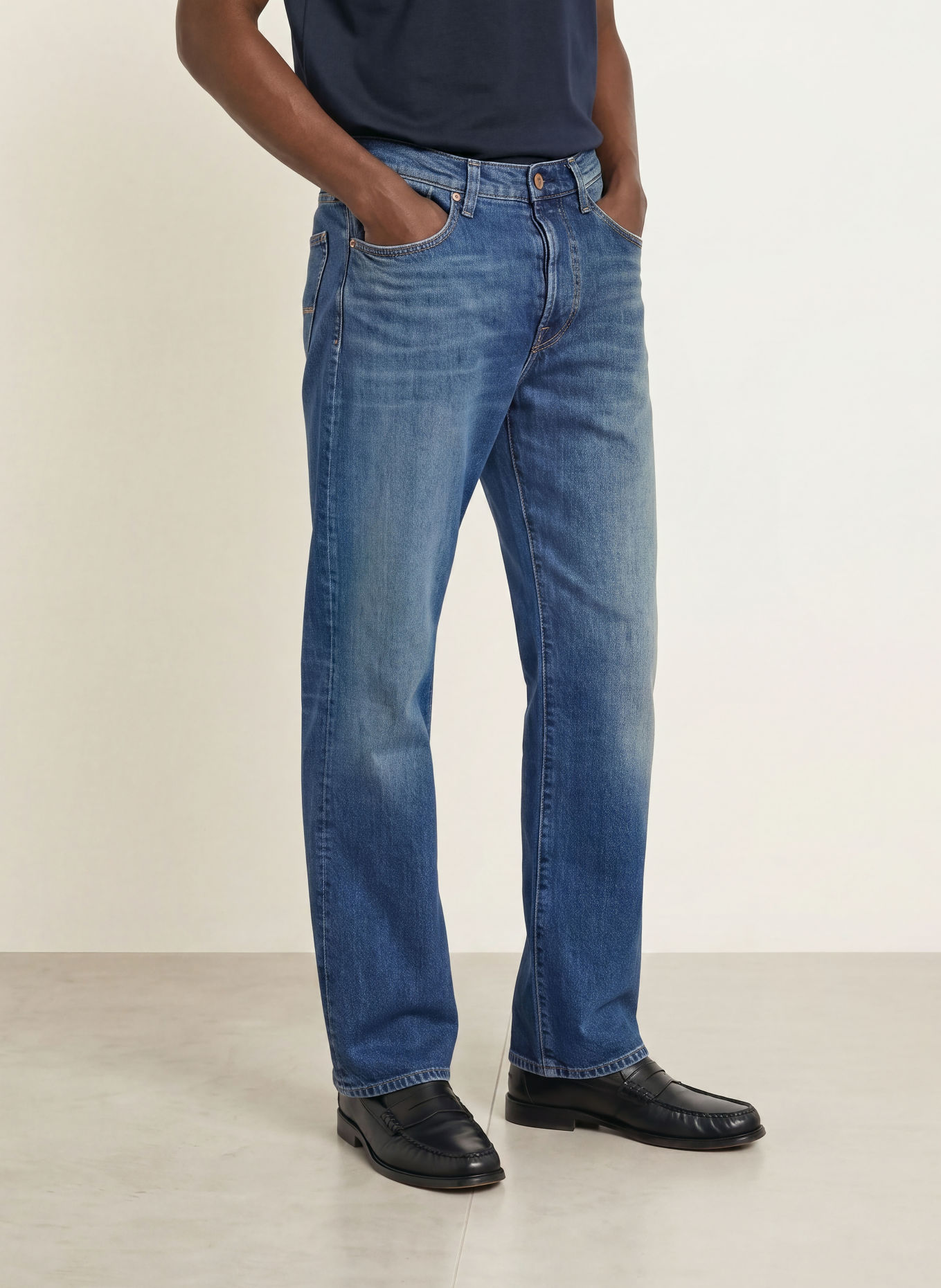 REPLAY Jeans BWAII Relaxed Fit: C009 MEDIUM BLUE