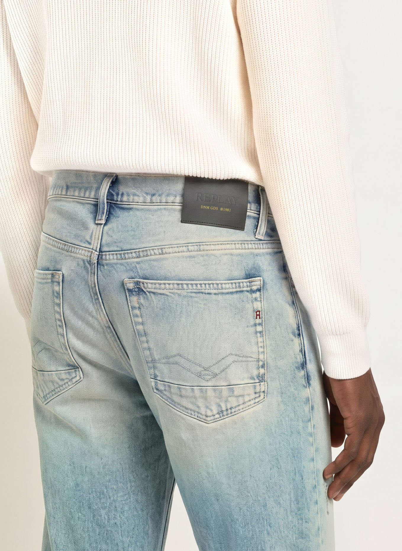 REPLAY Jeans AIDEEN Straight Fit: C010 Light Blue
