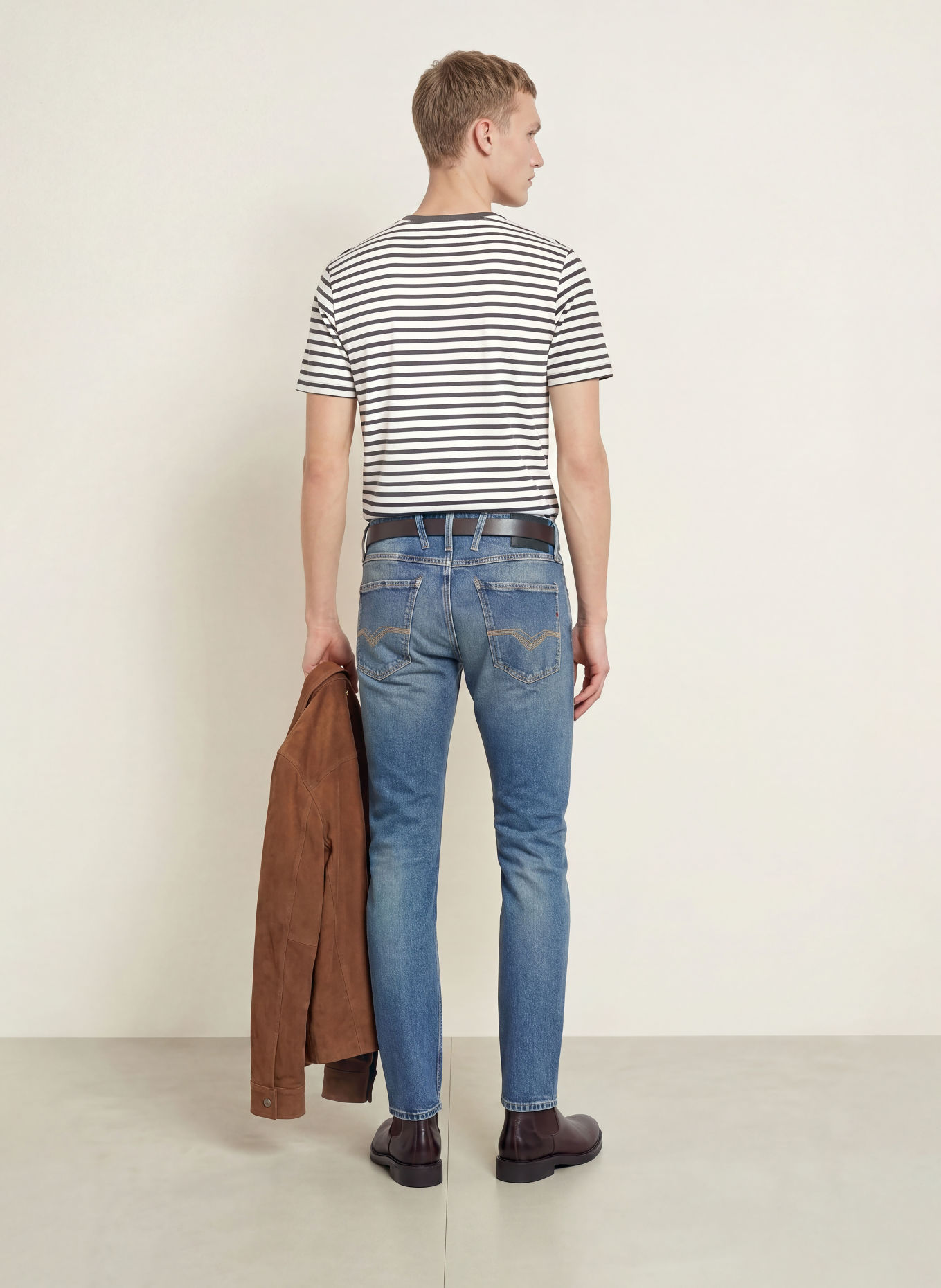 REPLAY Jeans ANBASS Slim Fit: C009 MEDIUM BLUE