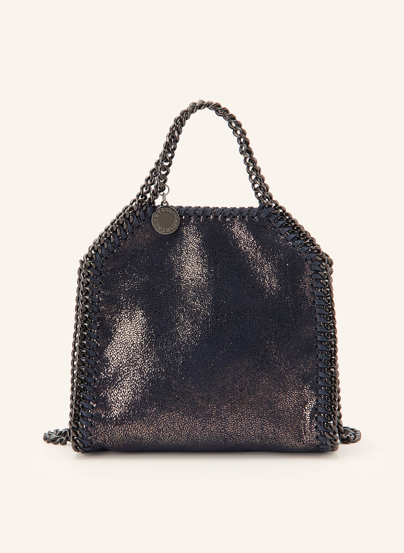 STELLA McCARTNEY FALABELLA MINI Crossbody Bag: DARK BLUE