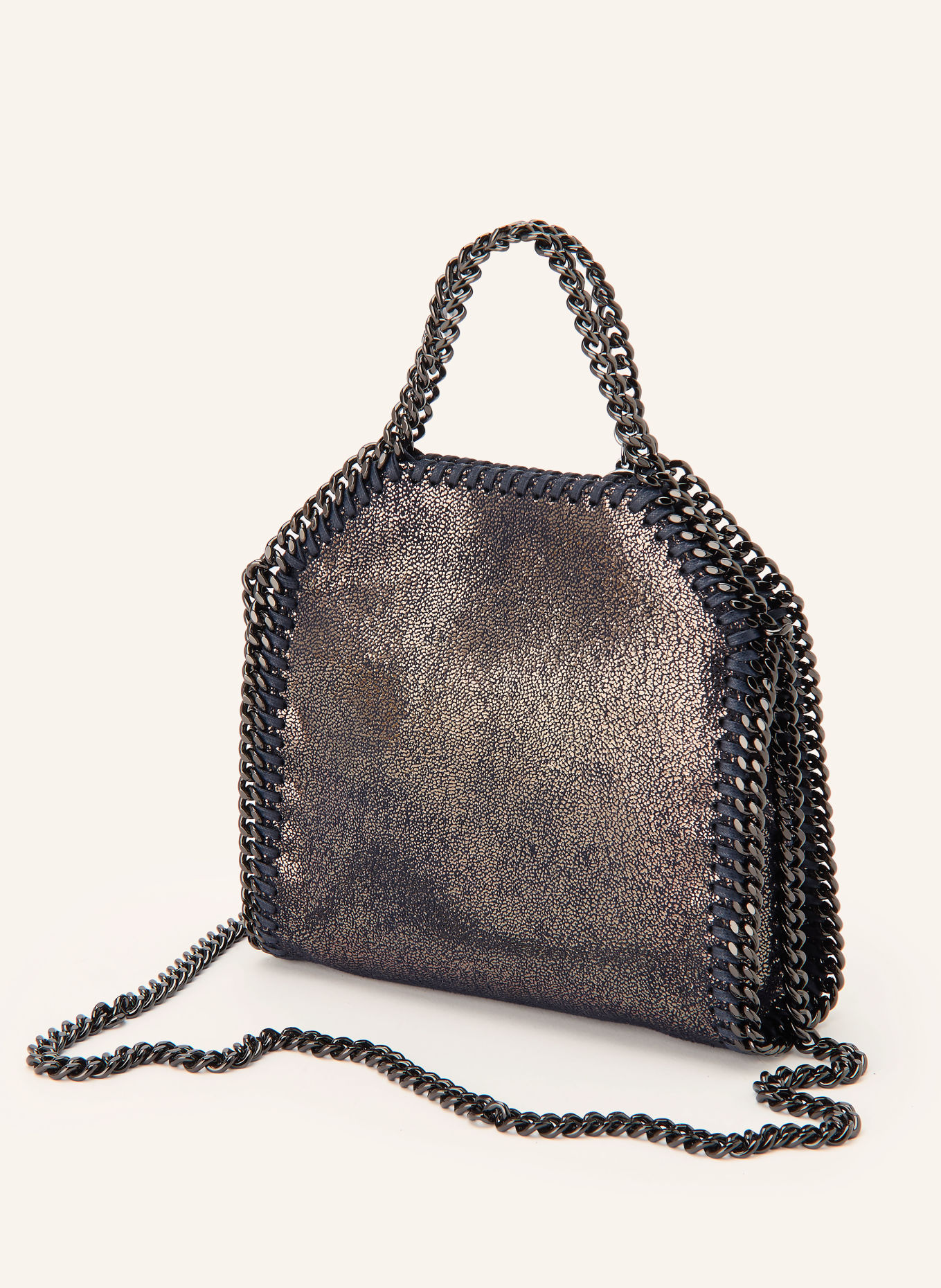 STELLA McCARTNEY FALABELLA MINI Crossbody Bag: DARK BLUE