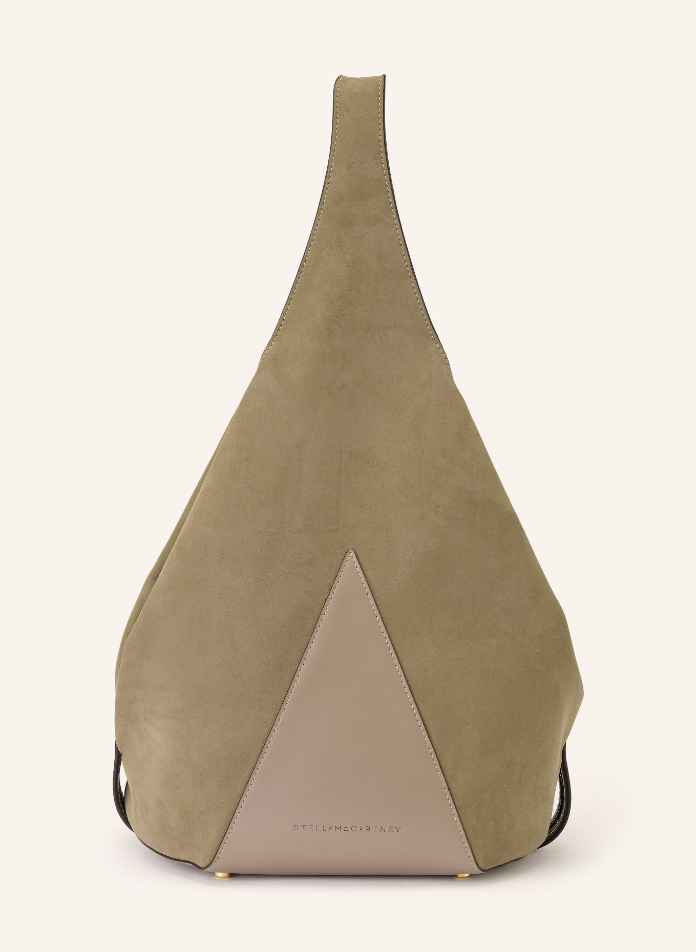 STELLA McCARTNEY Schultertasche APPALOOSA MEDIUM: KHAKI / GOLD