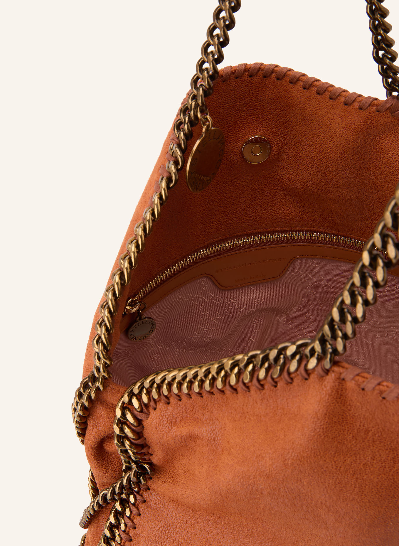 STELLA McCARTNEY FALABELLA Handbag: DARK ORANGE