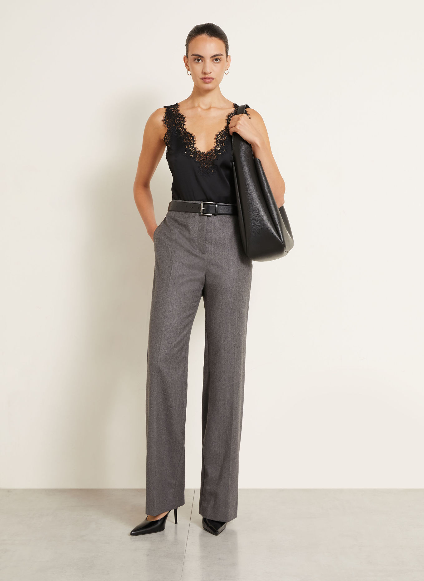 STELLA McCARTNEY Spodnie: SZARY