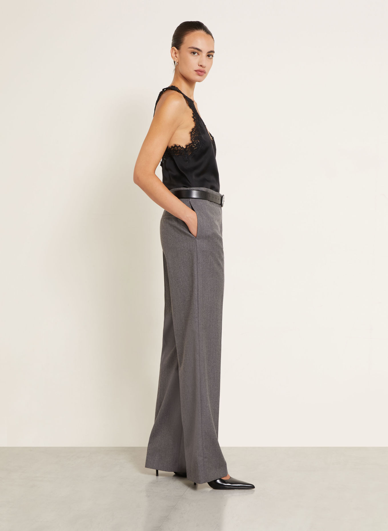 STELLA McCARTNEY Spodnie: SZARY