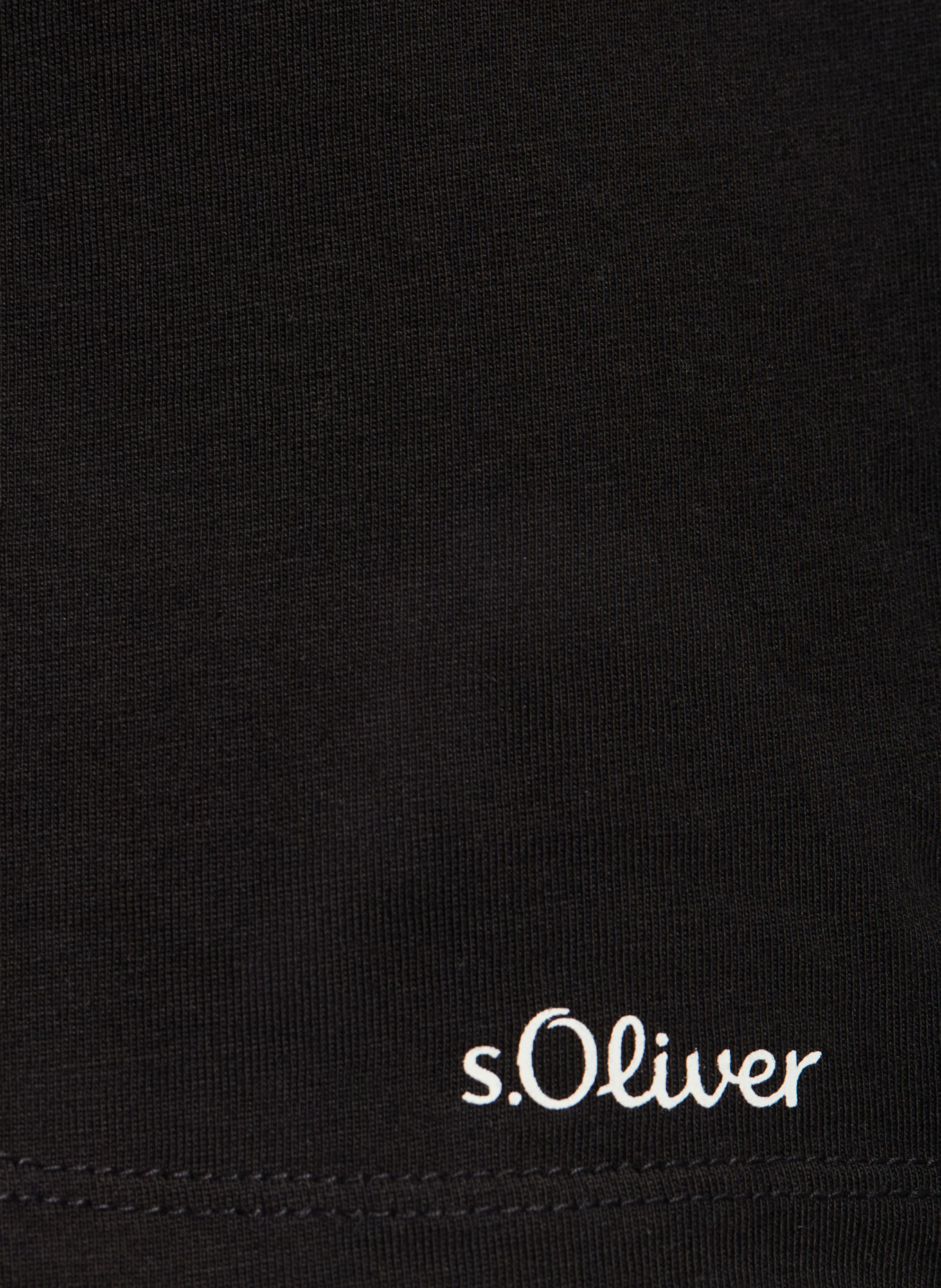 s.Oliver RED 2-pack långärmade tröjor: VIT / SVART