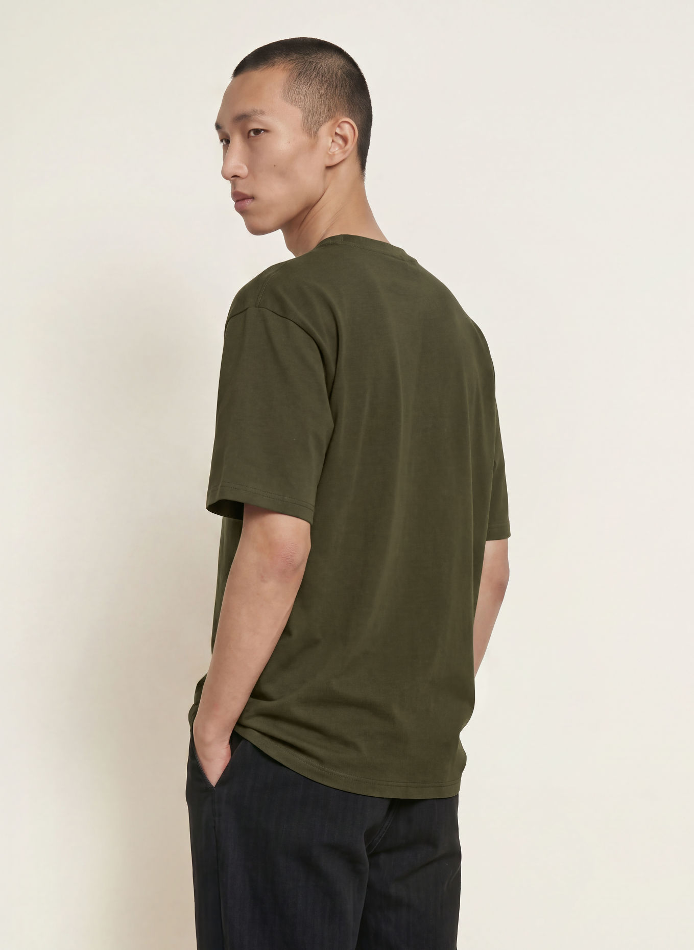 SCOTCH & SODA Tricou: VERDE ÎNCHIS