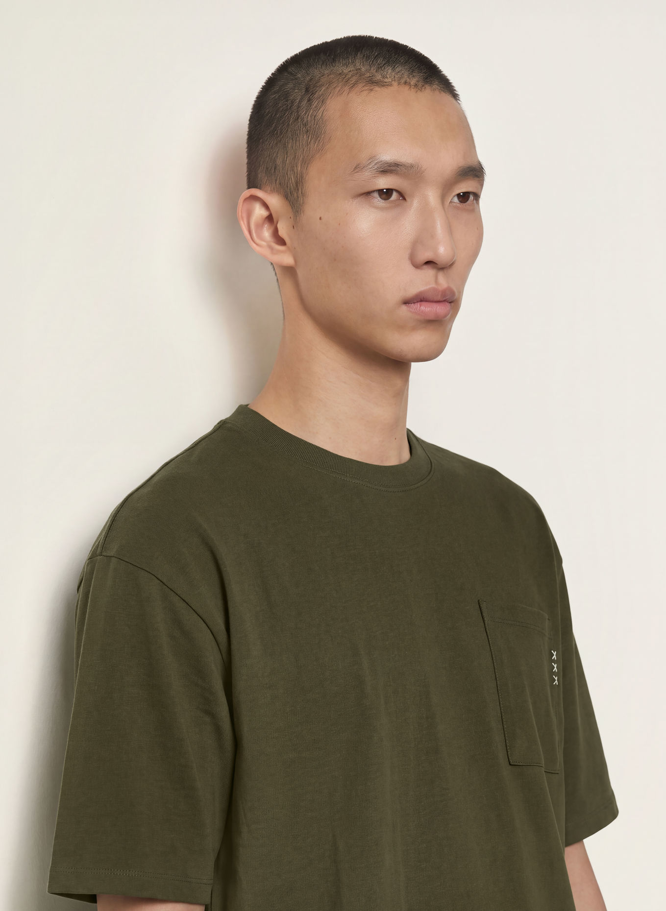 SCOTCH & SODA Tricou: VERDE ÎNCHIS