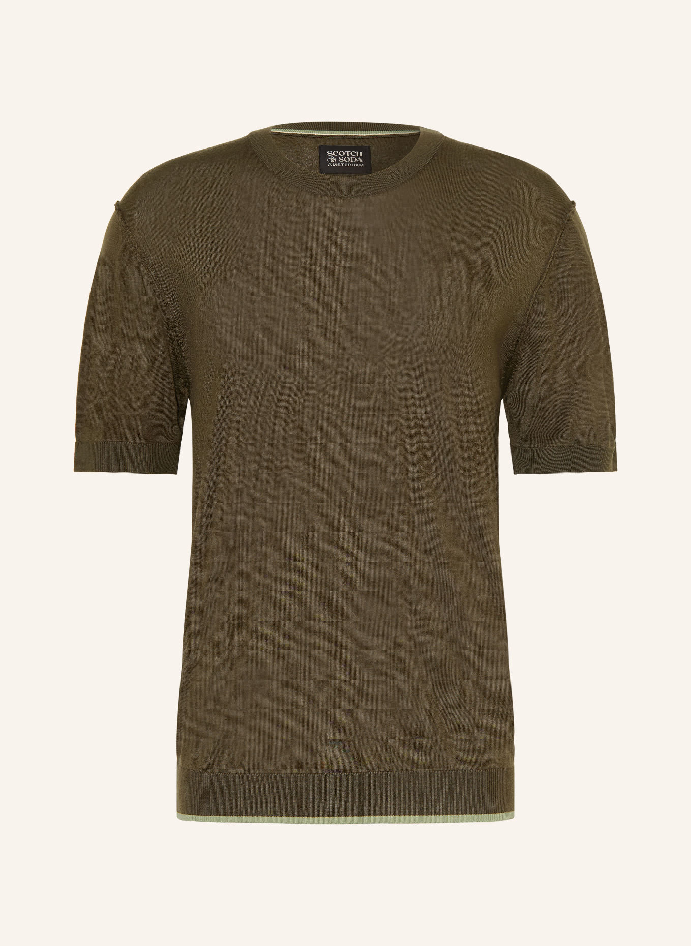 SCOTCH & SODA Haut en maille: GROEN