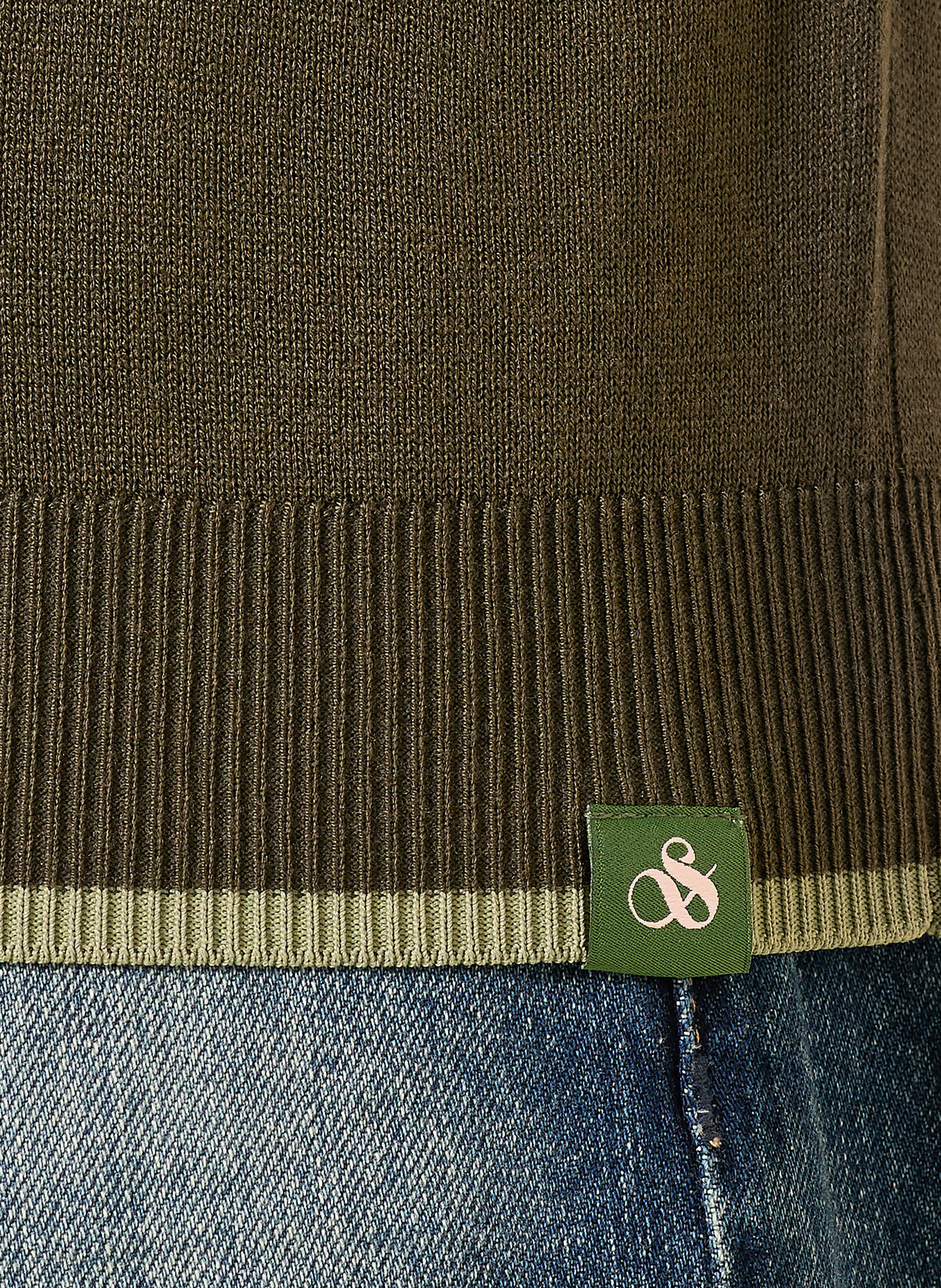 SCOTCH & SODA Haut en maille: GROEN