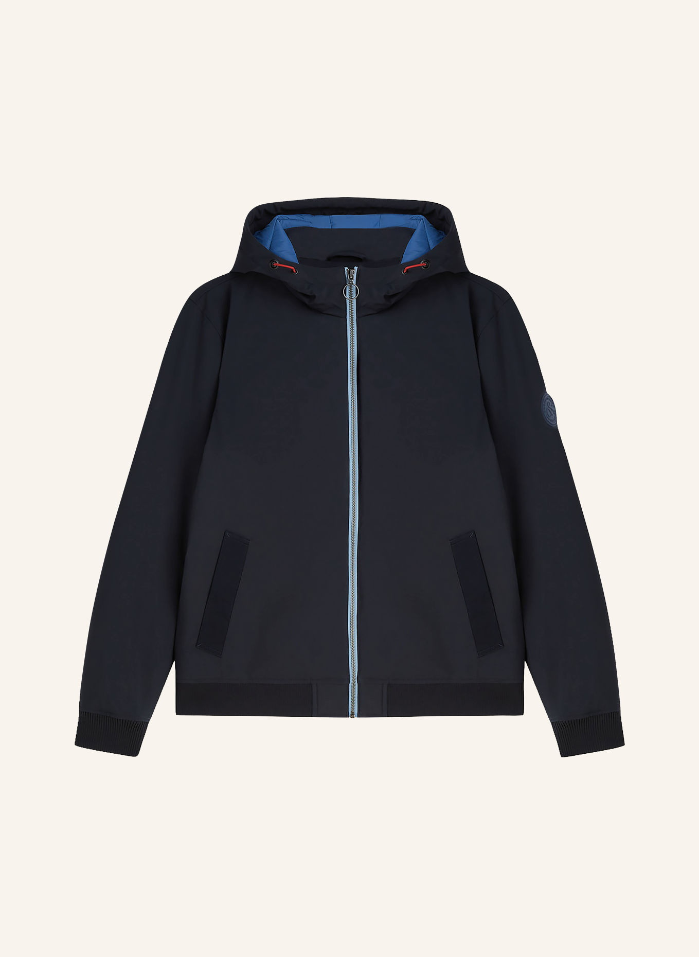 SCOTCH & SODA Softshelljas: DONKERBLAUW