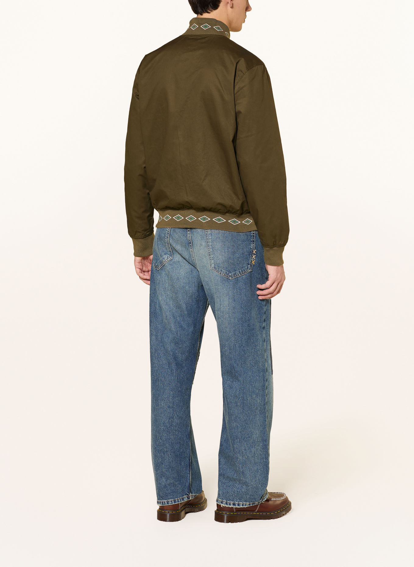 SCOTCH & SODA Jachetă reversibilă: VERDE ÎNCHIS / CAMEL / ECRU