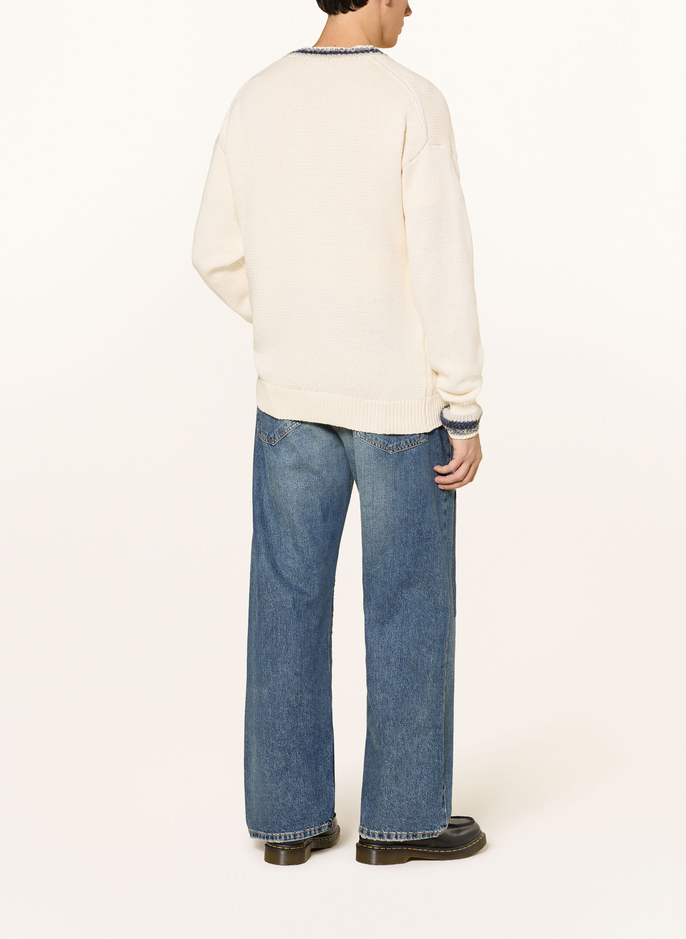 SCOTCH & SODA Gilet: ÉCRU / VERT / BLEU FONCÉ