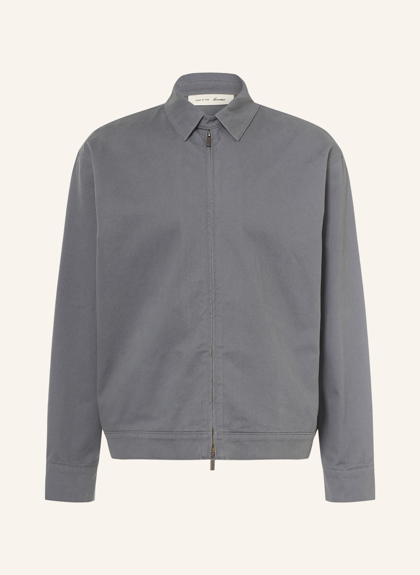 ESSENTIALS - FEAR OF GOD Cămașă largă: GRI ÎNCHIS