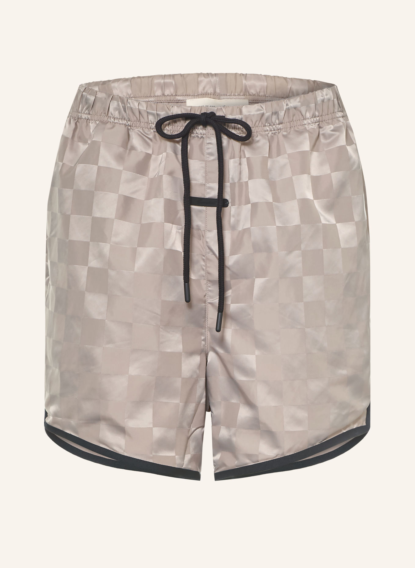 ESSENTIALS - FEAR OF GOD Pantaloni scurți: TAUPE / NEGRU