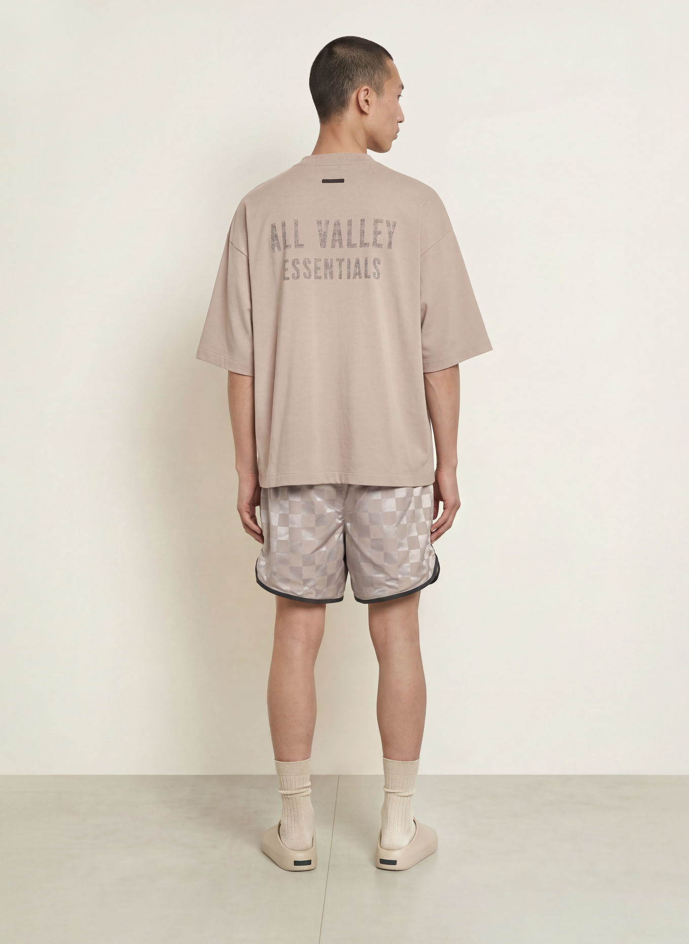 ESSENTIALS - FEAR OF GOD Shirt met 3/4-mouwen: TAUPE