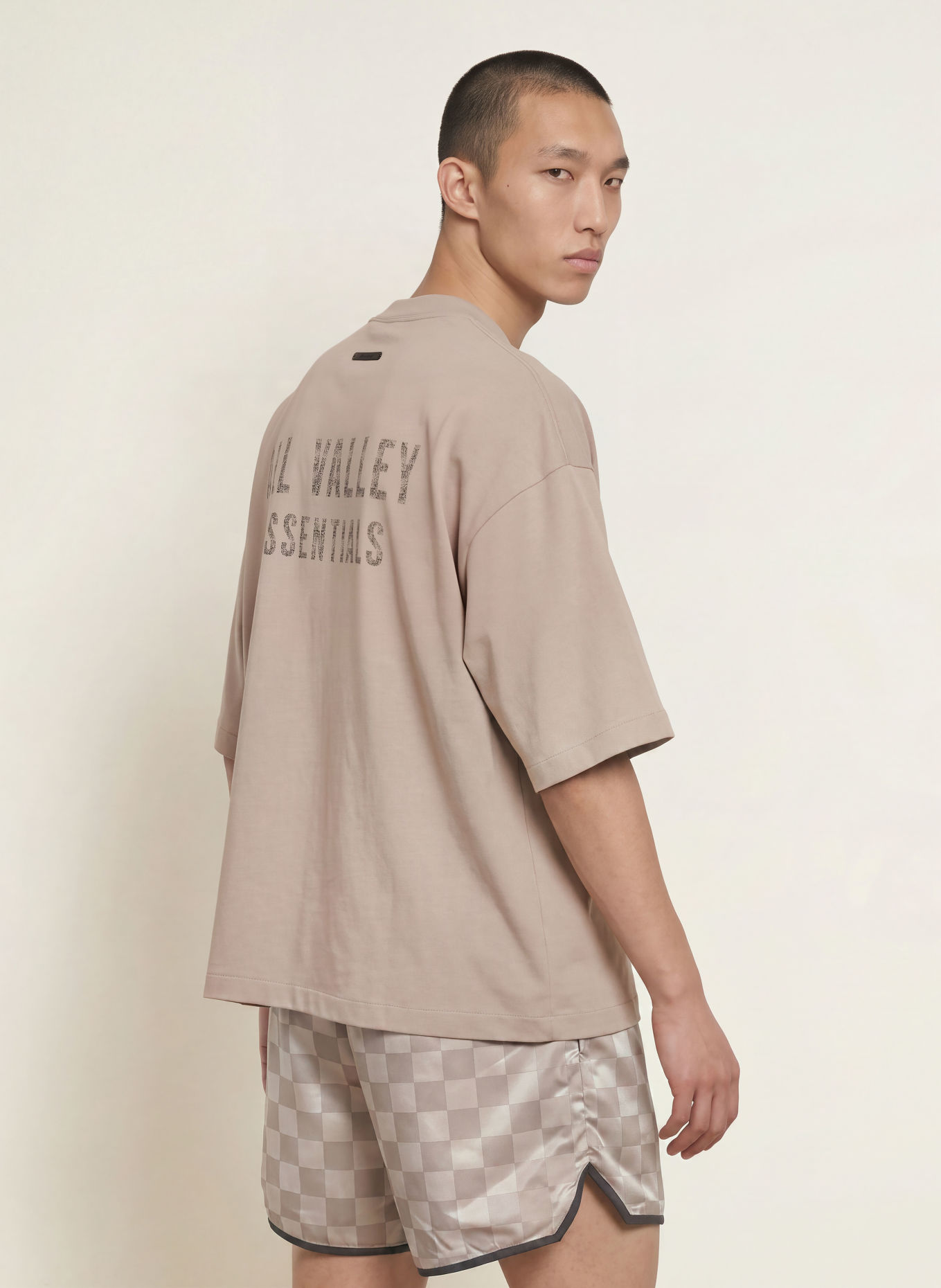 ESSENTIALS - FEAR OF GOD Shirt met 3/4-mouwen: TAUPE