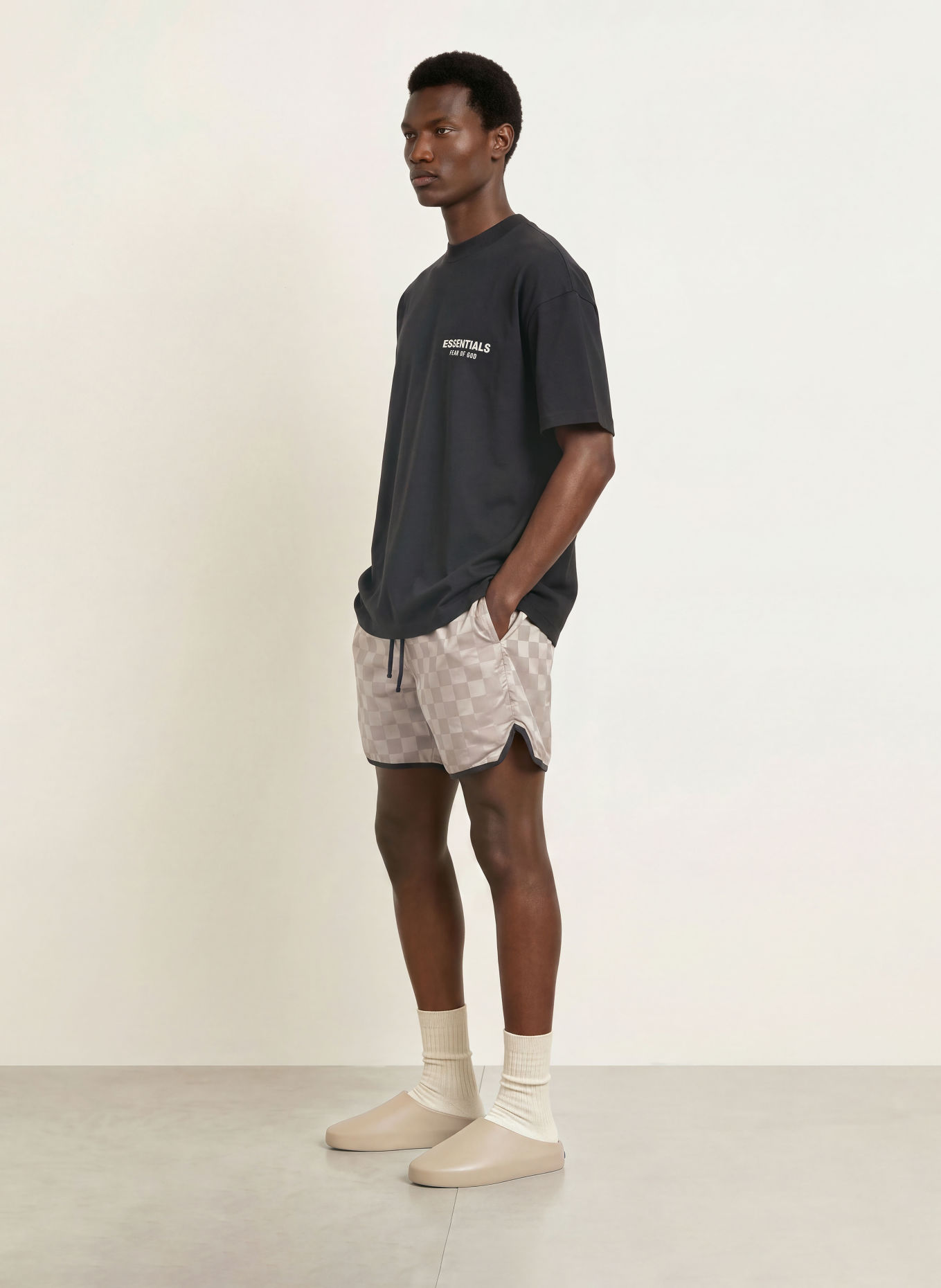 ESSENTIALS - FEAR OF GOD T-shirt: ZWART