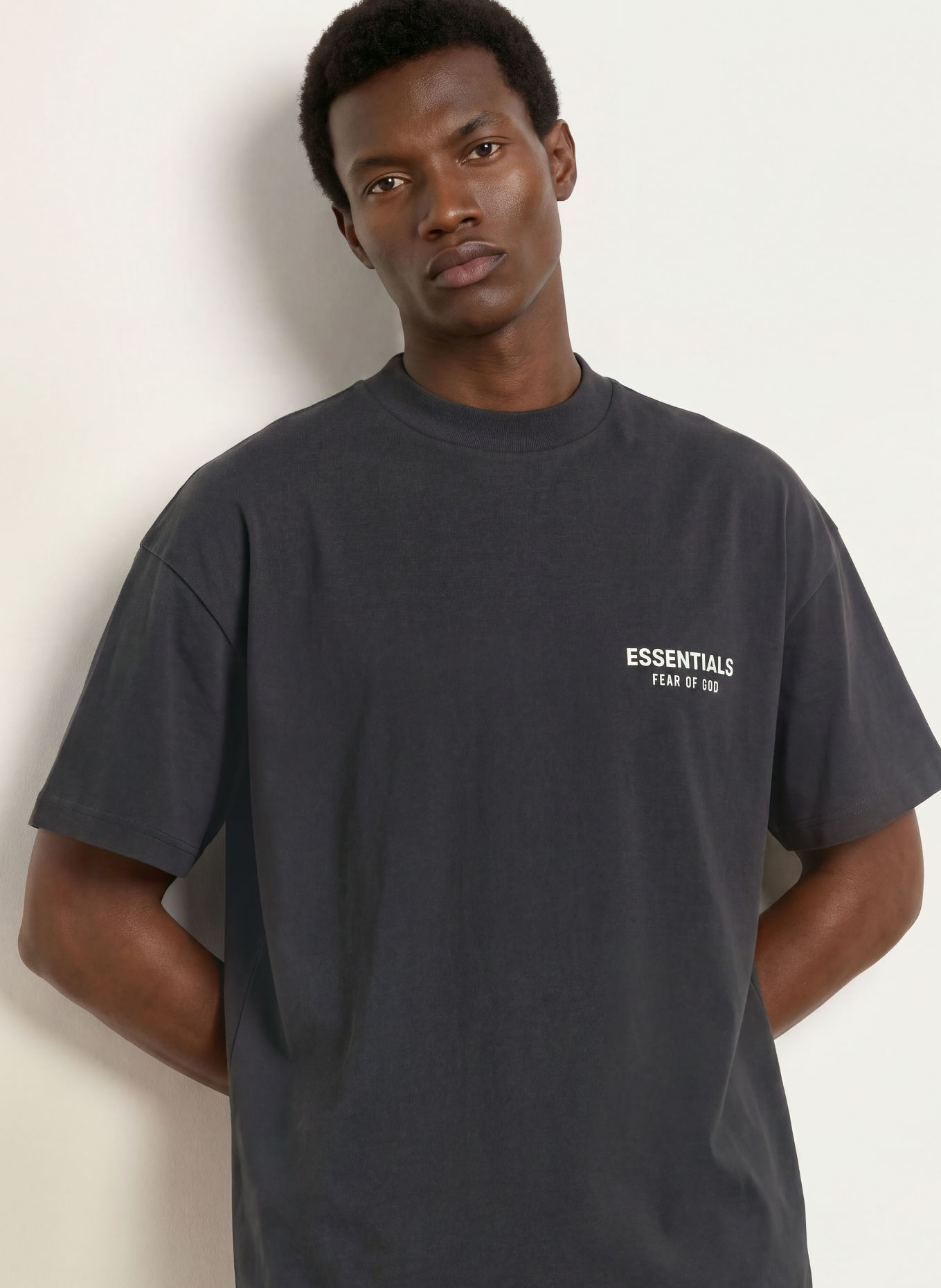 ESSENTIALS - FEAR OF GOD T-shirt: ZWART