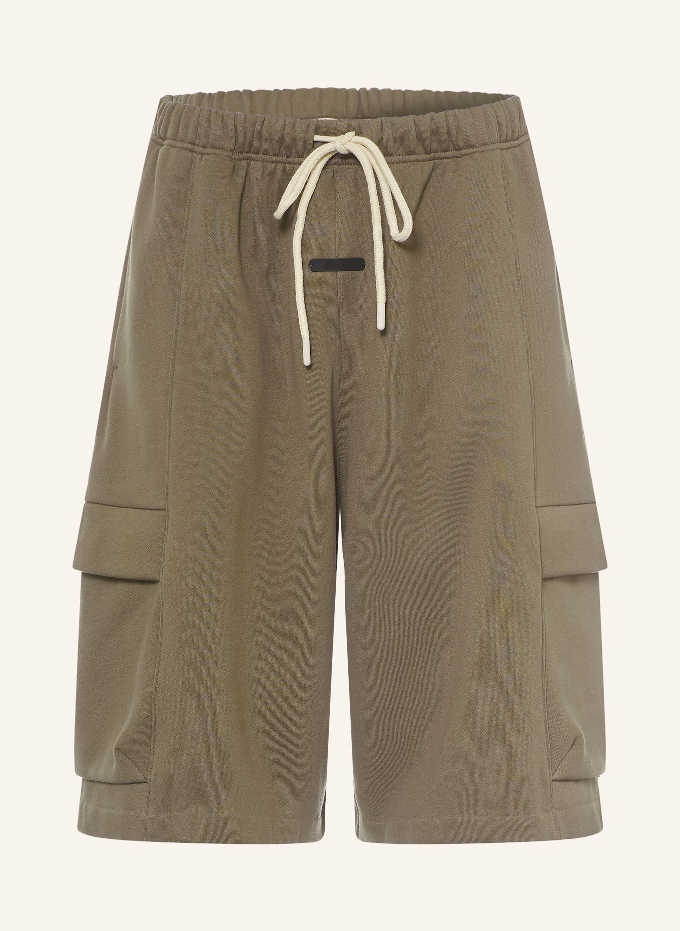 ESSENTIALS - FEAR OF GOD Pantaloni scurți de tip cargo: OLIV