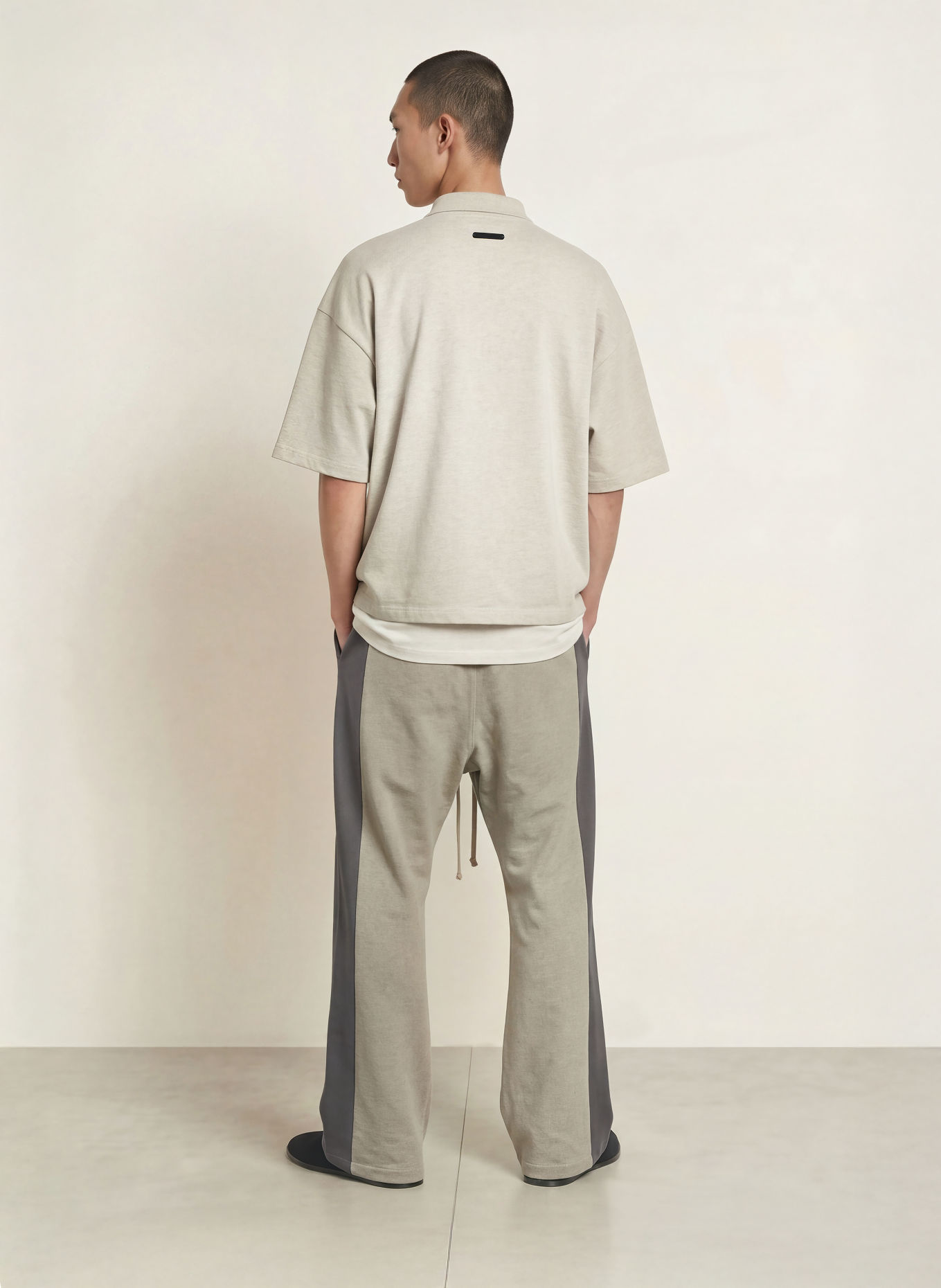 ESSENTIALS - FEAR OF GOD Sweatpants: GRAU / DUNKELGRAU