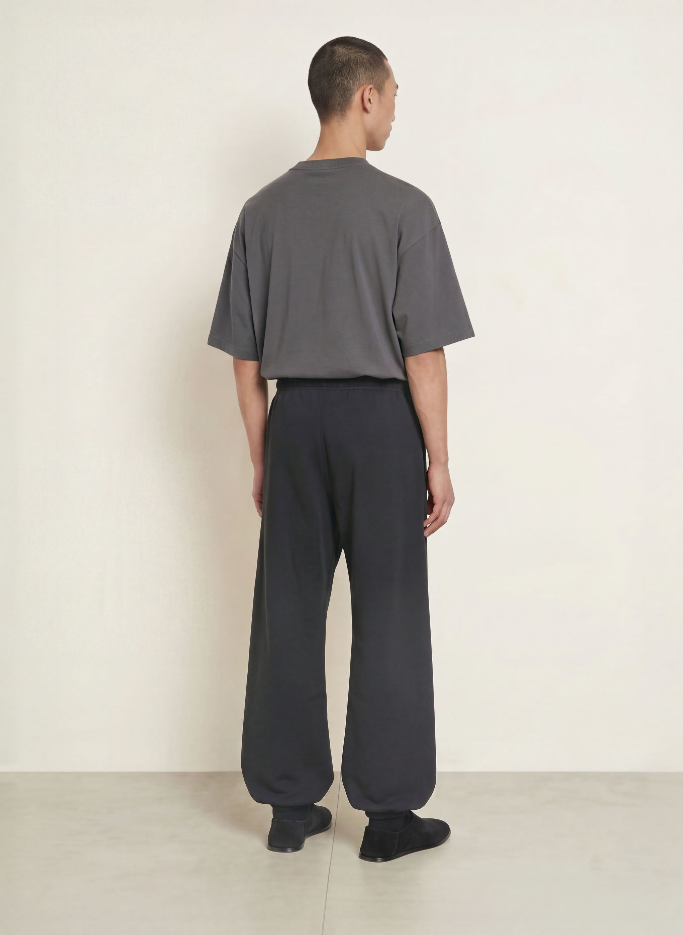 ESSENTIALS - FEAR OF GOD Pantaloni de trening: NEGRU