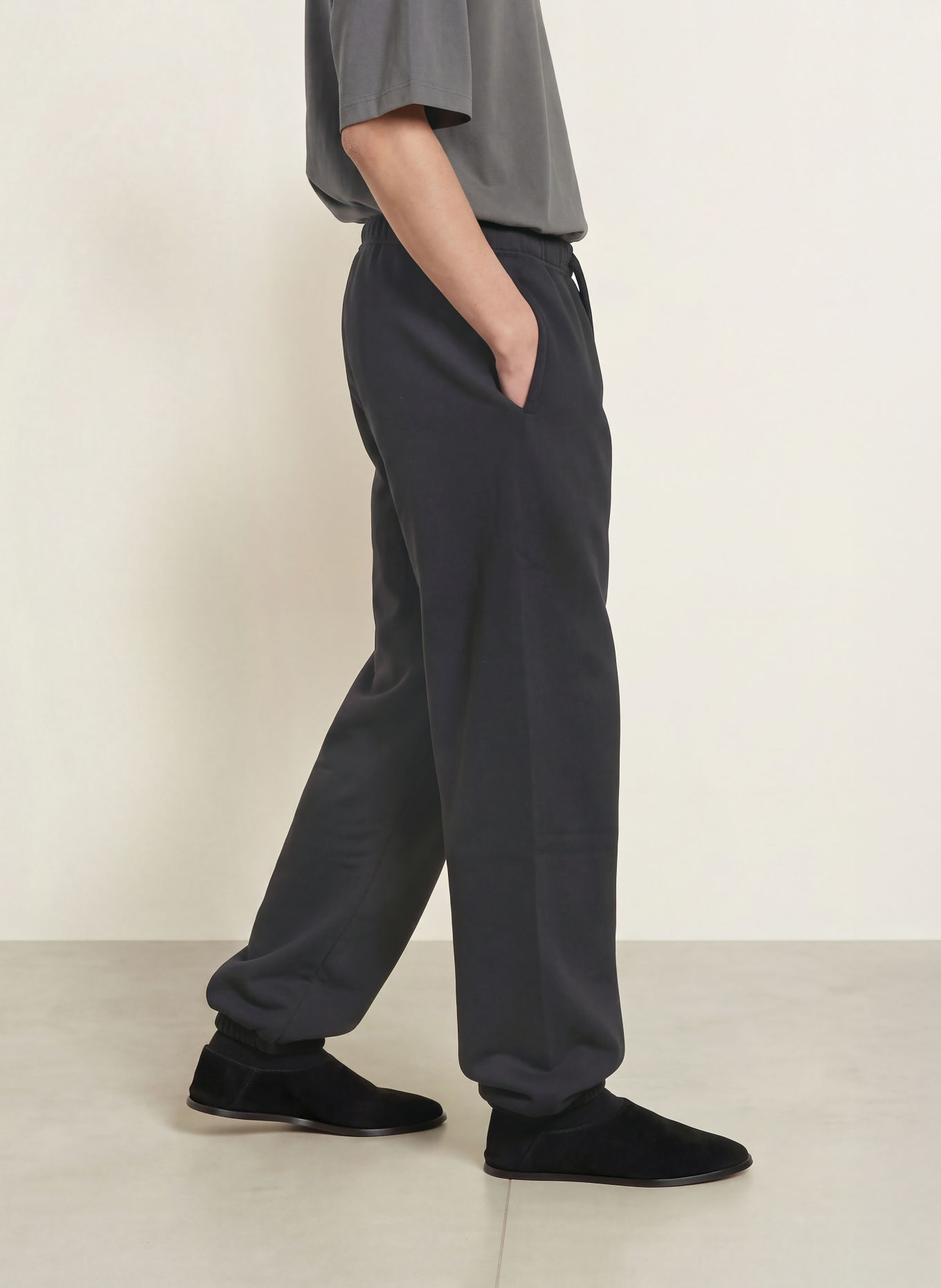 ESSENTIALS - FEAR OF GOD Pantaloni de trening: NEGRU