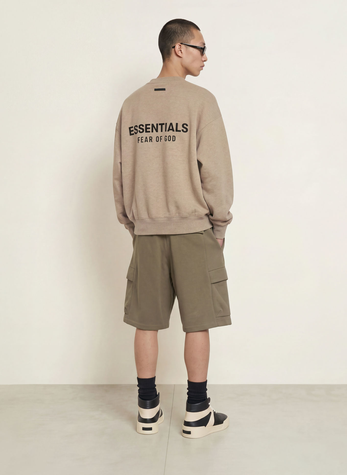 ESSENTIALS - FEAR OF GOD Sweatshirt: TAUPE