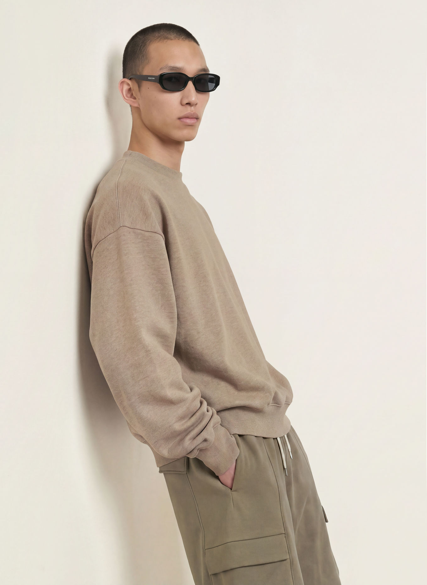 ESSENTIALS - FEAR OF GOD Sweatshirt: TAUPE
