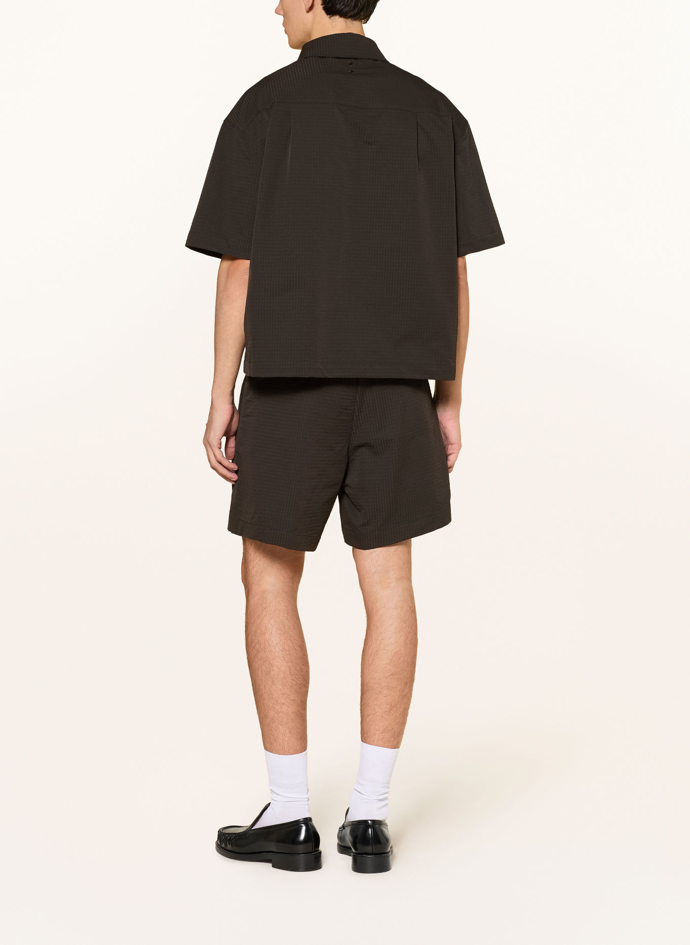 about:blank Short-sleeve shirt: BLACK