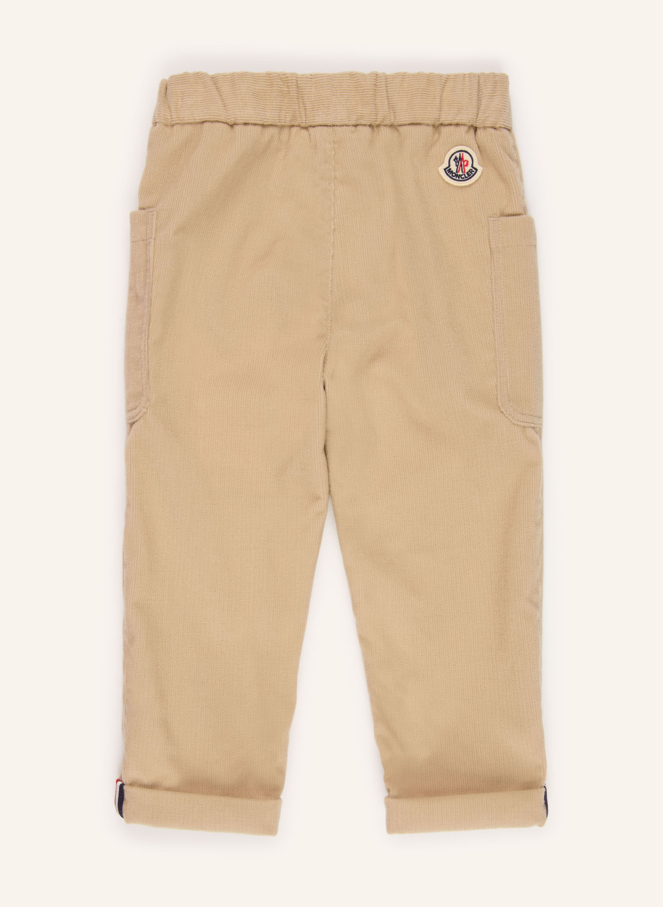 MONCLER enfant Pantaloni din velur: MARO DESCHIS
