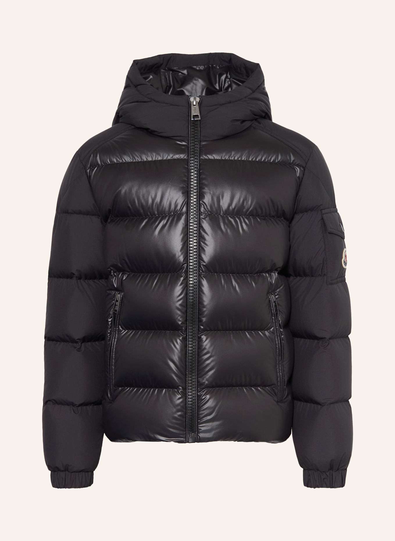 MONCLER enfant Jachetă din puf HYOSERIS: NEGRU