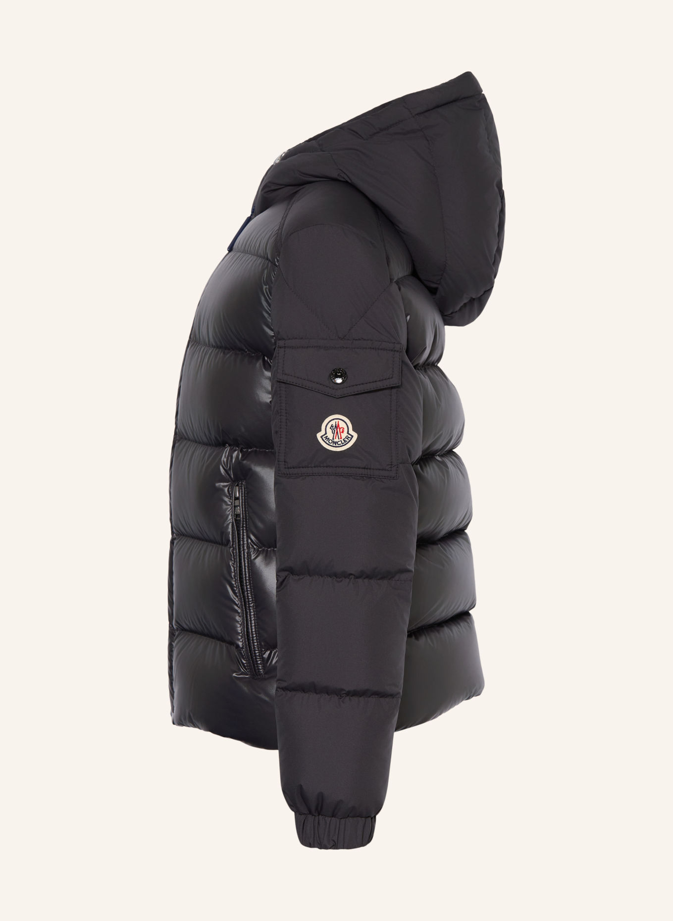 MONCLER enfant Jachetă din puf HYOSERIS: NEGRU