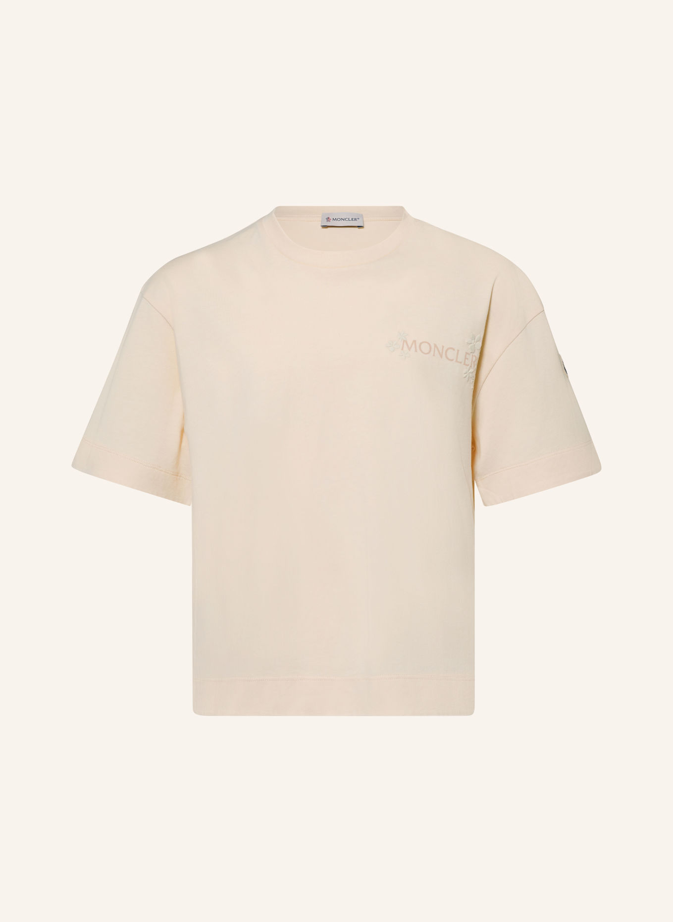 MONCLER enfant T-Shirt: CREME