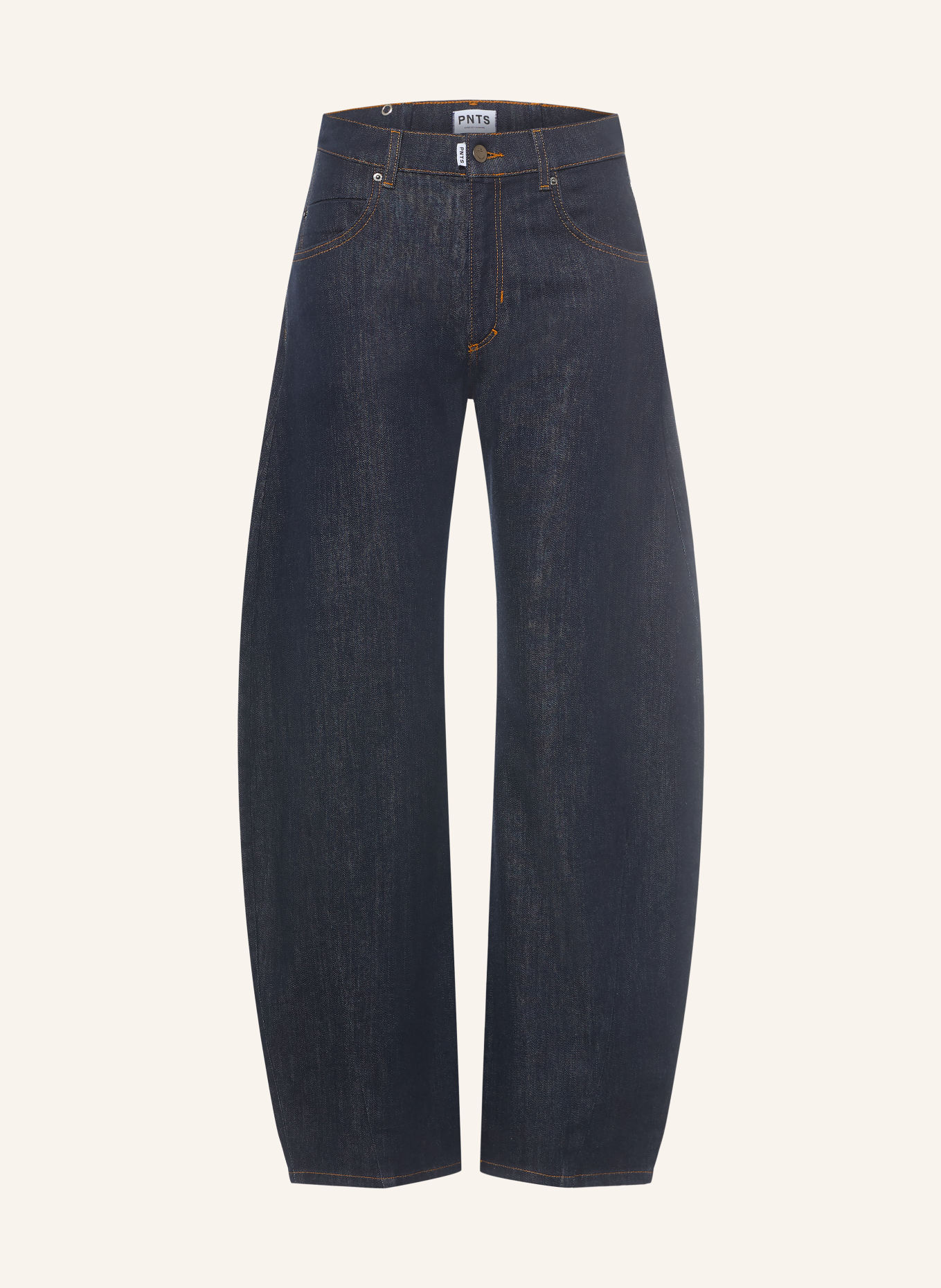 PNTS Barrel jeans THE O SHAPE: 22 DUNKELBLAU
