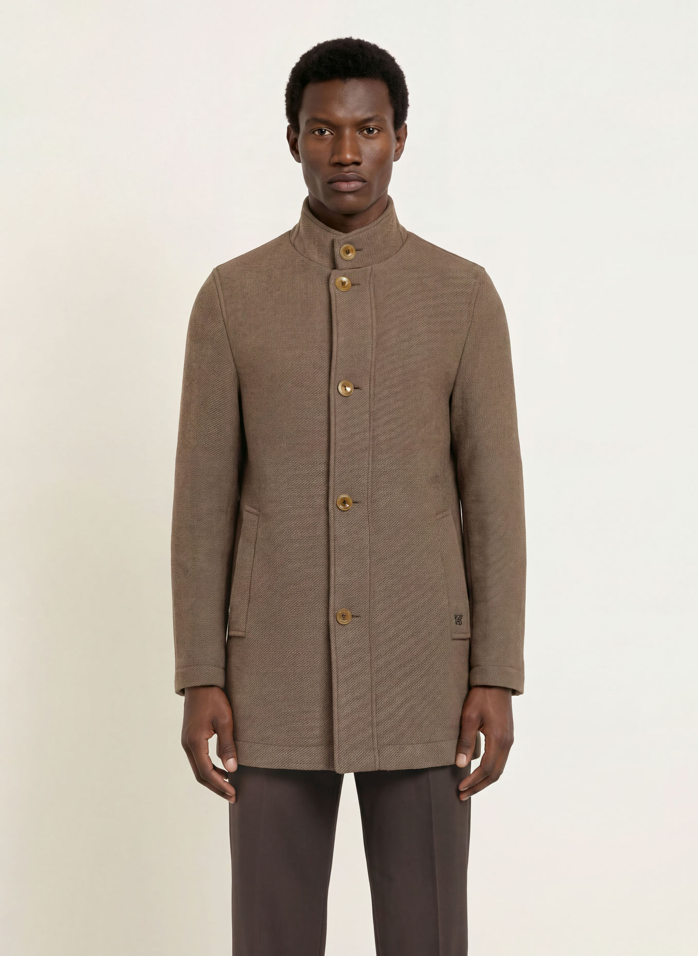 DIGEL move ASHBY Coat: BROWN