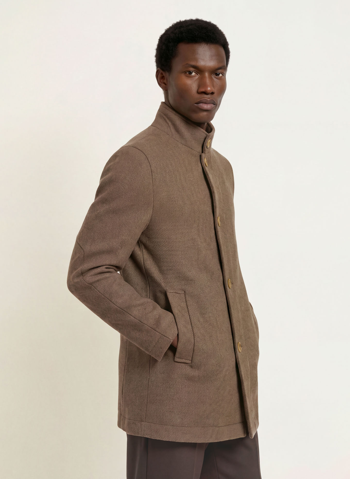DIGEL move ASHBY Coat: BROWN