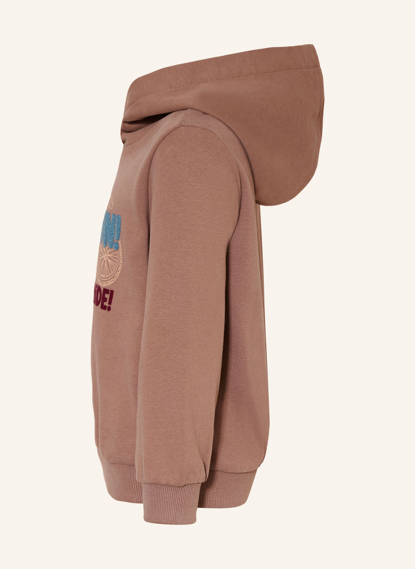 s.Oliver RED Hoodie: BRUIN / LICHTBRUIN / DONKERROOD