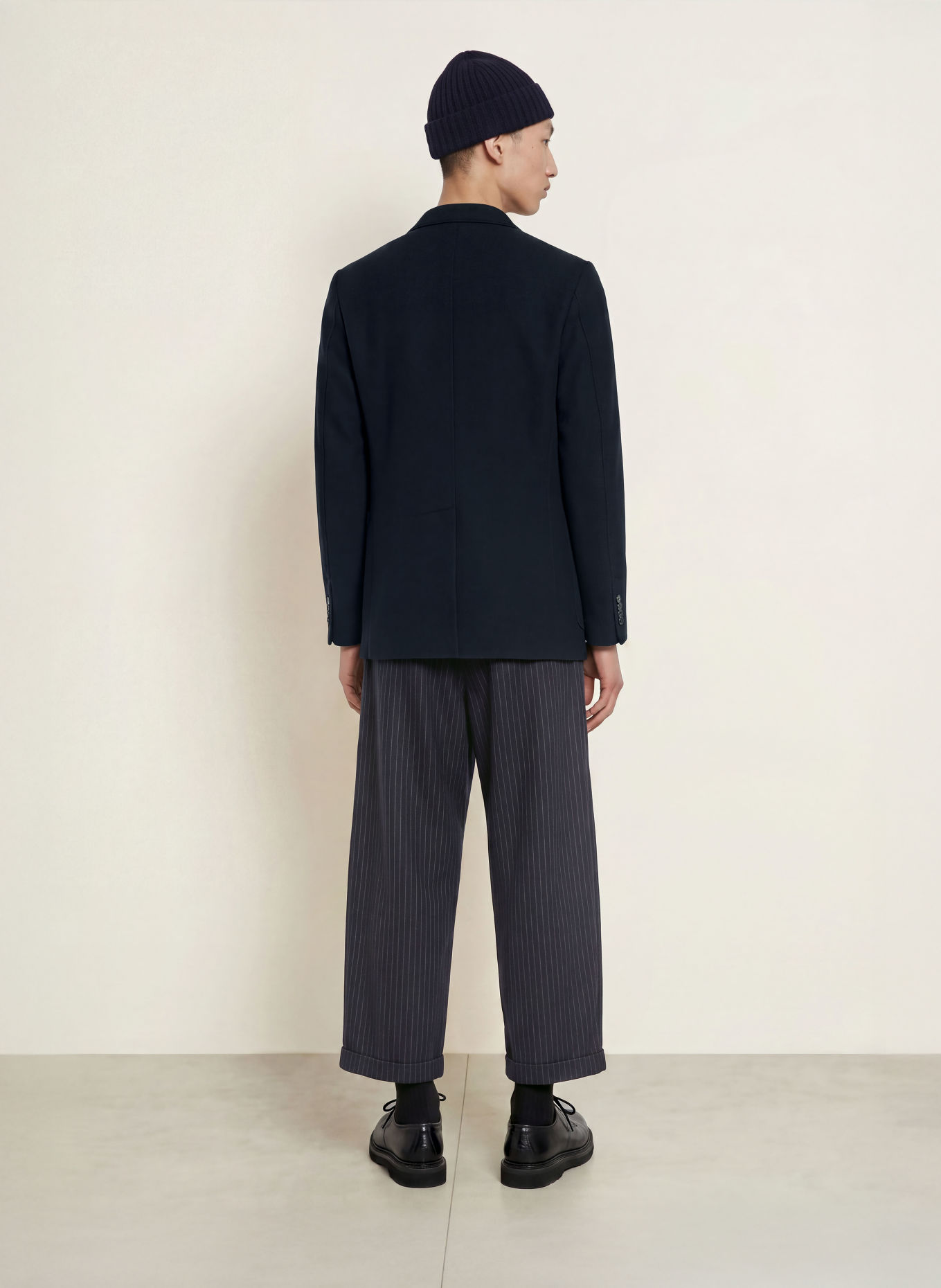BARENA VENEZIA Colbert SLANEGA Slim Fit: DONKERBLAUW