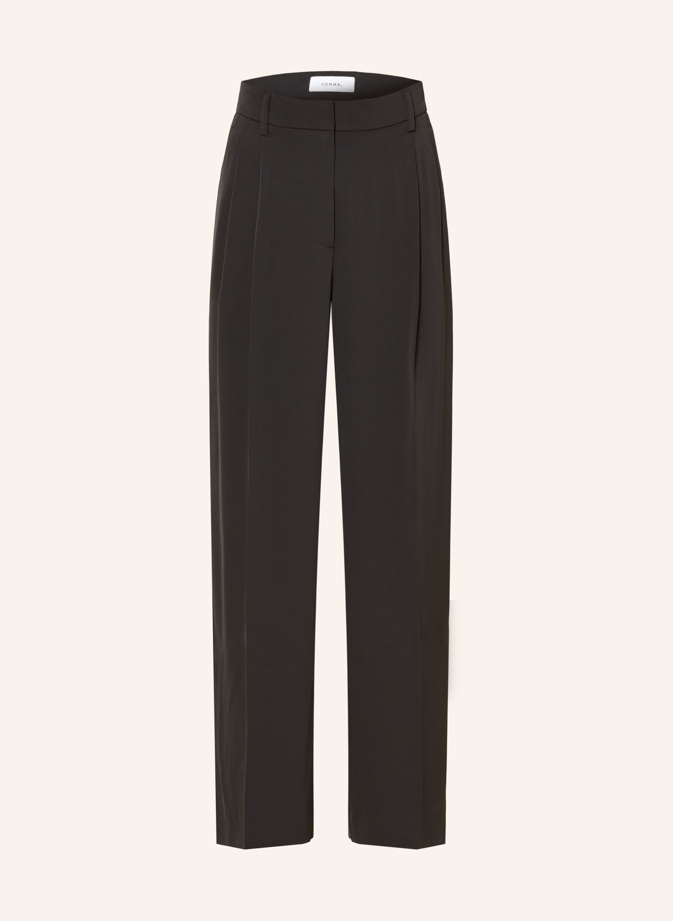 comma Trousers: BLACK