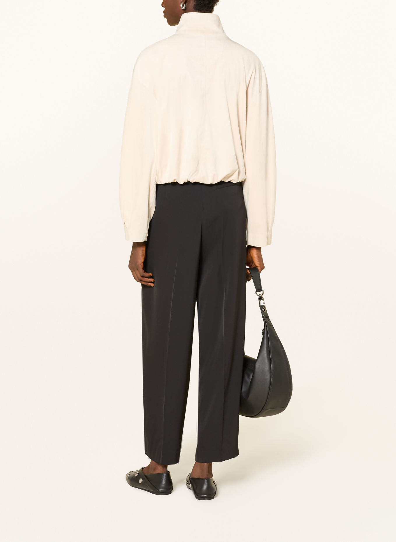 comma Trousers: BLACK
